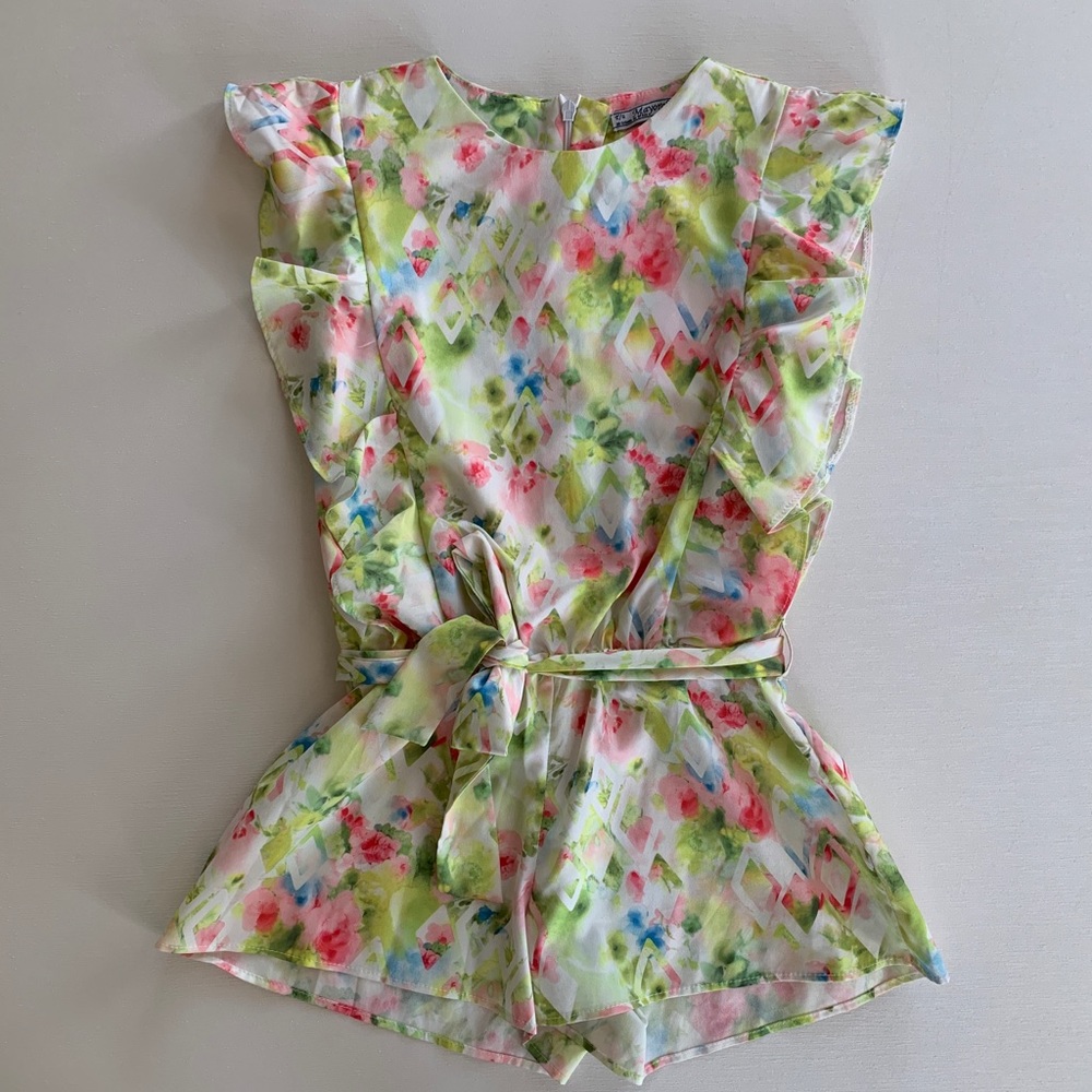 Girls Mayoral romper (size 6)